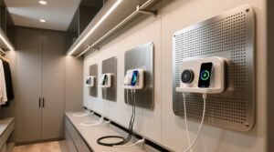 Closet organization tips safe beauty tool charging.jpg