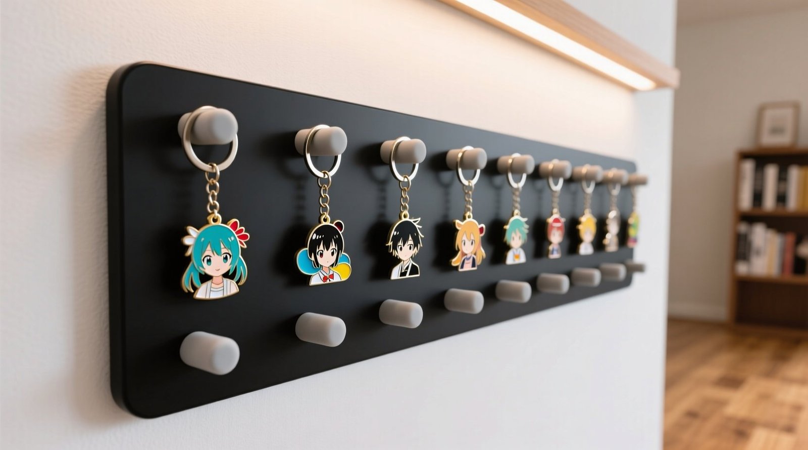 Closet organization tips scratch free keychain pin storage.jpg