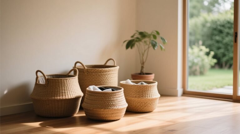 Closet organization tips seagrass vs acrylic bins.jpg