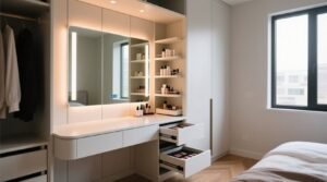 Closet organization tips shallow closet to beauty vanity.jpg