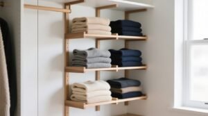 Closet organization tips shelf dividers vs bins for sweaters.jpg
