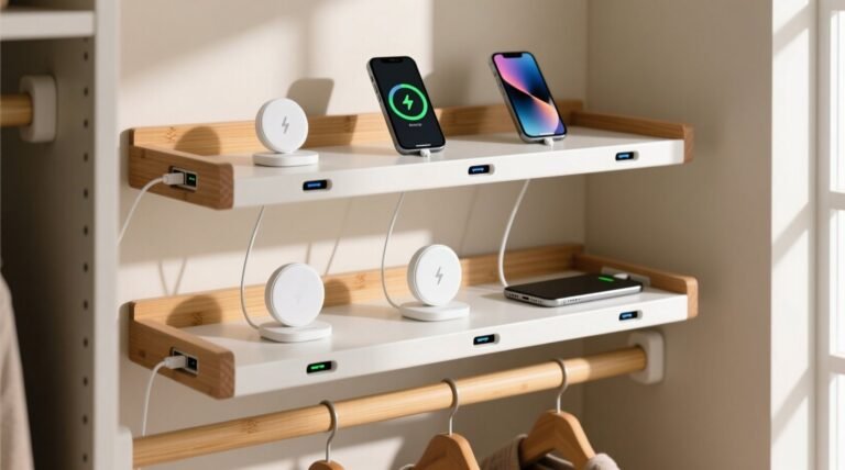 Closet organization tips shelf risers vs charging stations.jpg