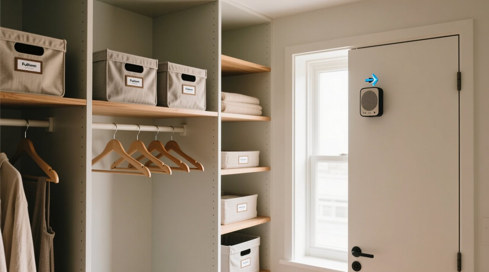 Closet organization tips skip the bluetooth door speakers.jpg