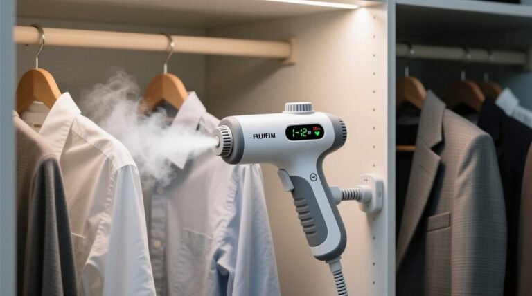 Closet organization tips steamer storage safely.jpg