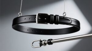 Closet organization tips stop creasing designer belts.jpg