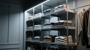 Closet organization tips stop folded stacks from avalanching.jpg