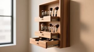 Closet organization tips store beauty brushes vertically.jpg