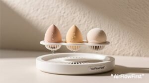 Closet organization tips store beauty sponges without mold.jpg