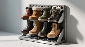 Closet organization tips store boots without warping.jpg