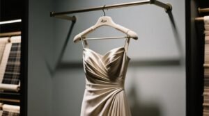 Closet organization tips store formal gowns without shoulder dimples.jpg