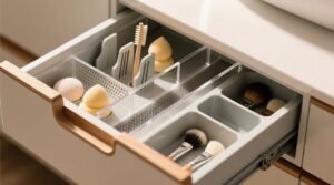Closet organization tips store sponges cleaners mold free.jpg