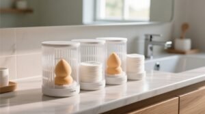Closet organization tips store sponges cotton rounds safely.jpg