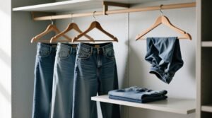 Closet organization tips the truth about hanging jeans.jpg