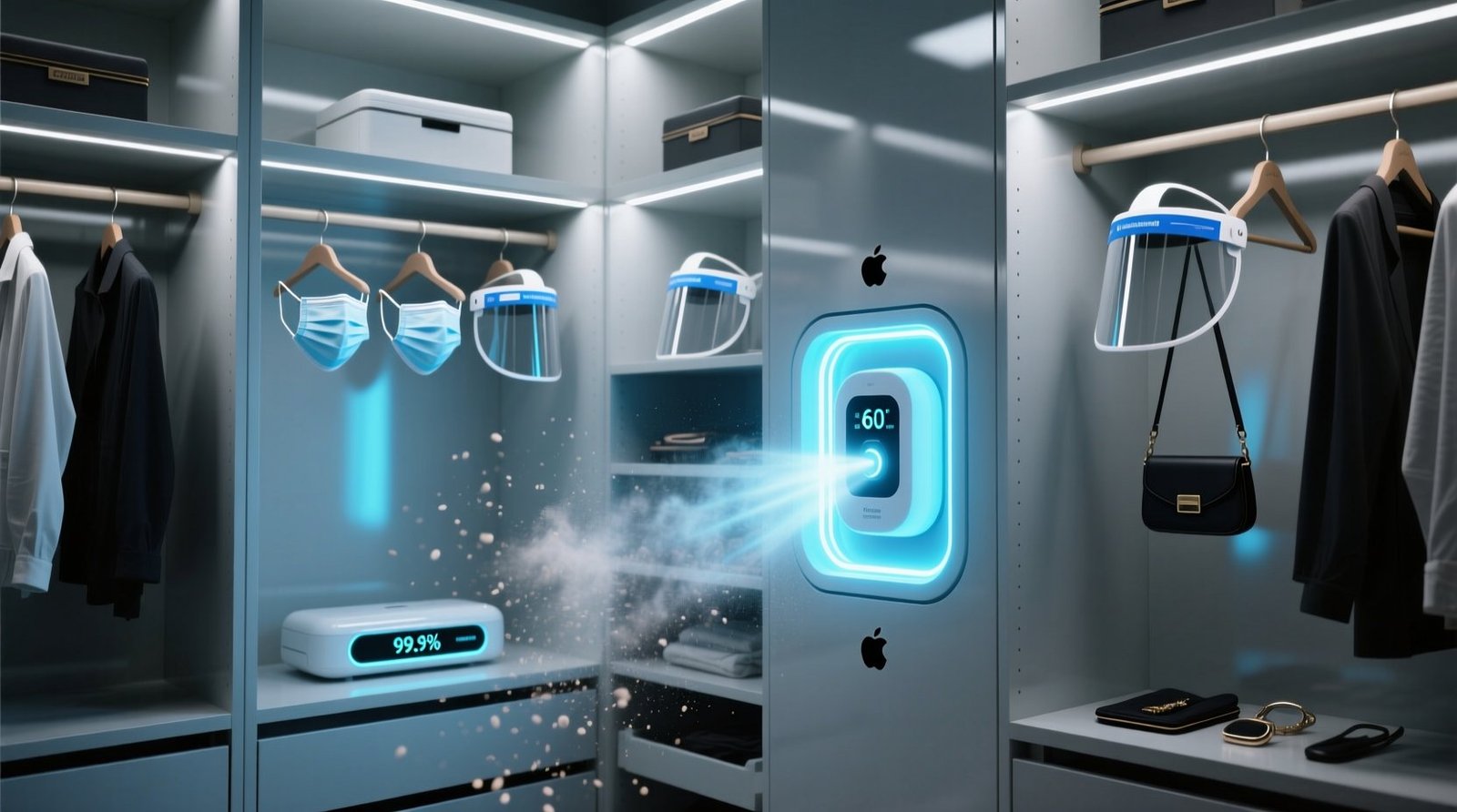 Closet organization tips uv sanitizer integration.jpg