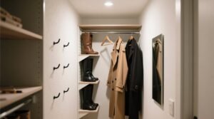 Closet organization tips vertical hacks for tall boots coats.jpg