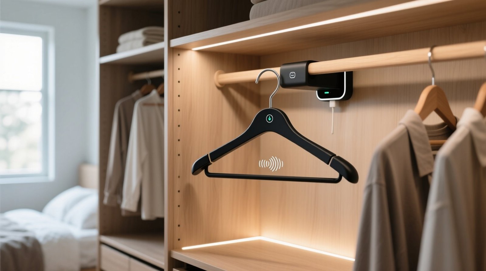 Closet organization tips vibration alert hangers.jpg