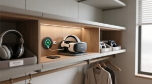 Closet organization tips vr charging integration.jpg