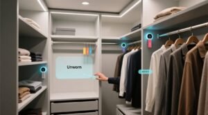 Closet organizers with weight sensors useful or gimmick.jpg