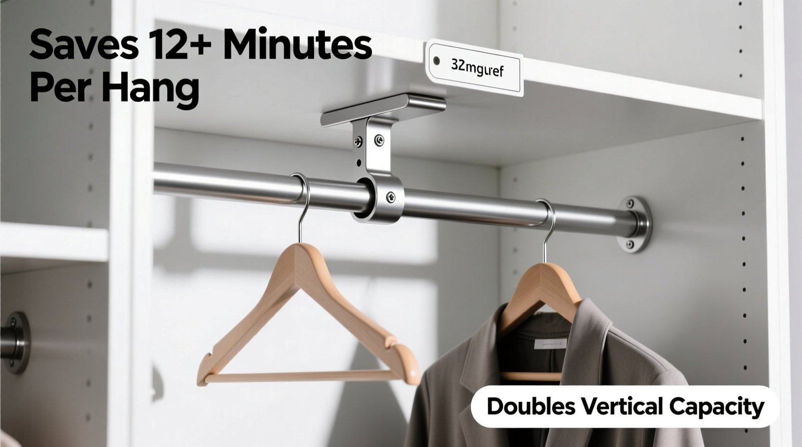 Closet rod extender worth it for renters.jpg