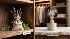 Closet scent diffusers vs herb sachets.jpg