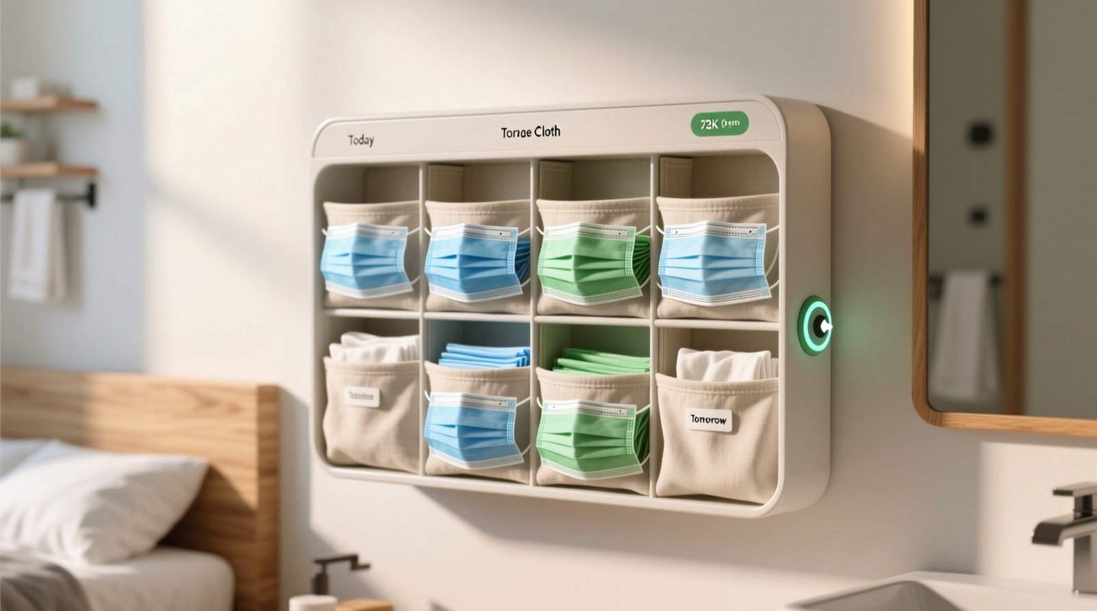 Cloth face mask storage closet organization tips.jpg