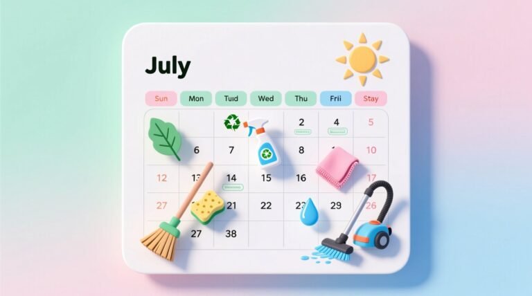 Come clean free cleaning calendar july eco cleaning done right.jpg