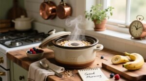 Cook oatmeal overnight in a crock pot for a hot breakfast safe optimal guide.jpg