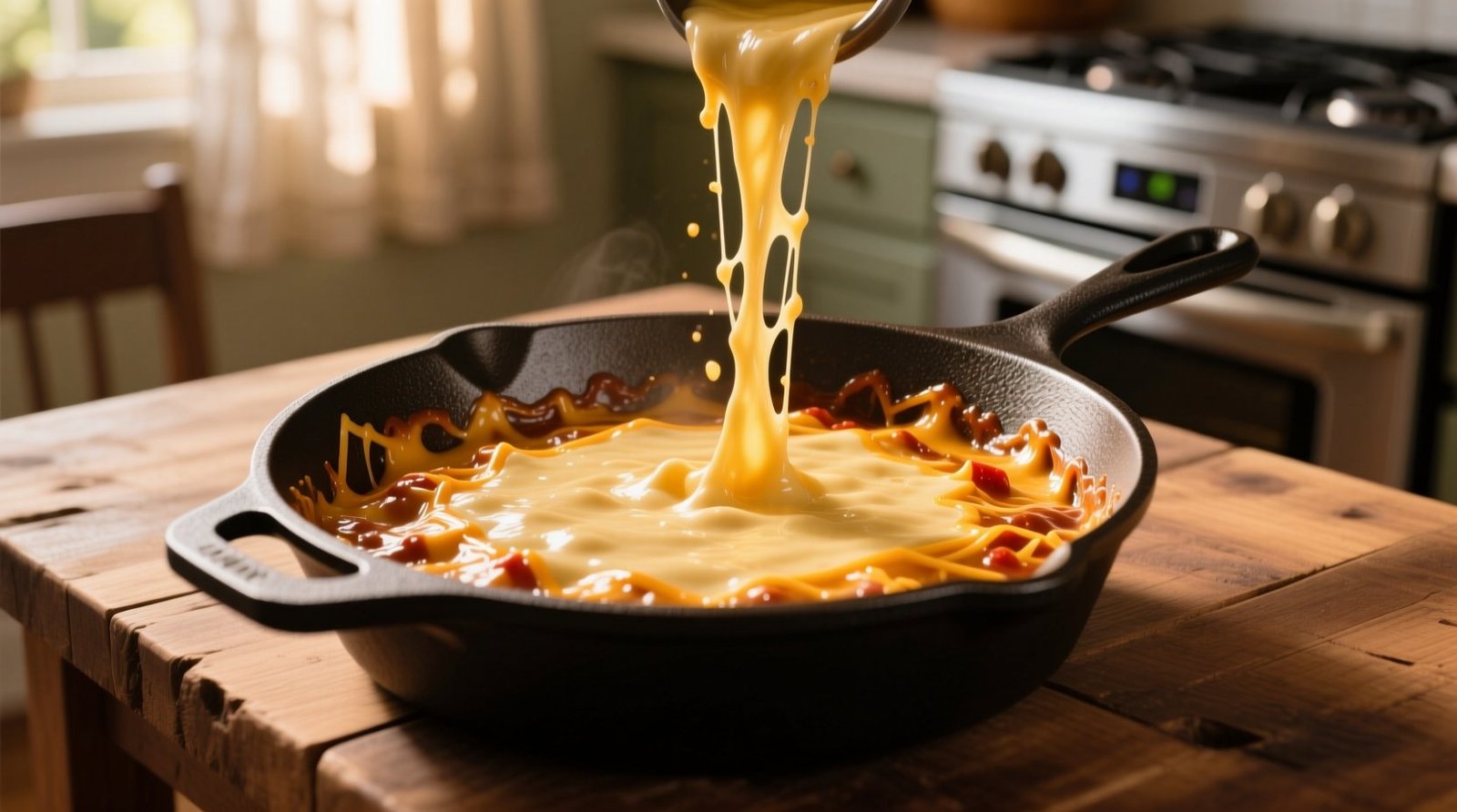 Copycat Skillet Queso: Food-Science Hack for Perfect Melt & Zero Separation