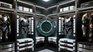 Cosplay closet organization foam armor safe.jpg