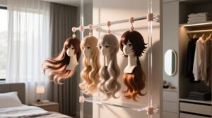 Cosplay wig storage in closet only.jpg