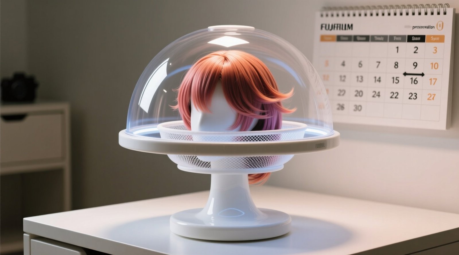 Cosplay wig storage prevent yellowing tangling.jpg