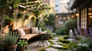 Cozy corner garden plan small space design plant guide.jpg