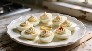 Creamy deviled eggs food science hacks for perfect texture safety.jpg