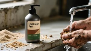 Create an industrial strength hand cleaner with oatmeal.jpg