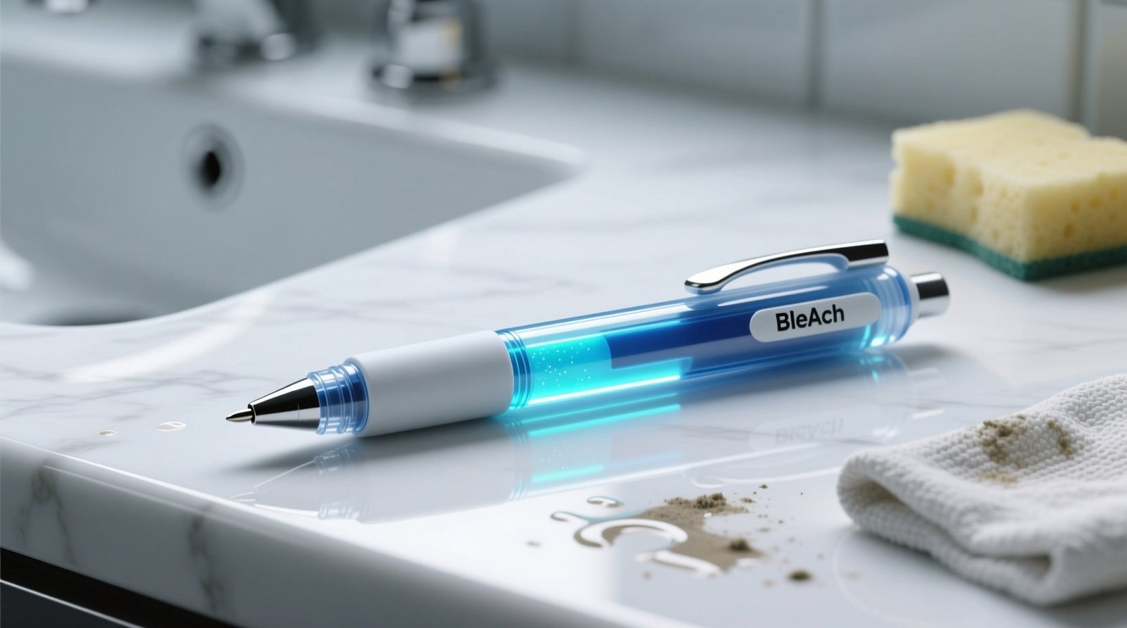 Create your own bleach gel pen for easy cleaning around.jpg
