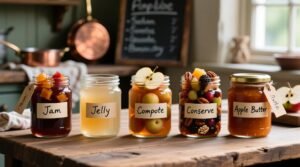 Difference between jam jelly compote conserve apple butter preserves.jpg