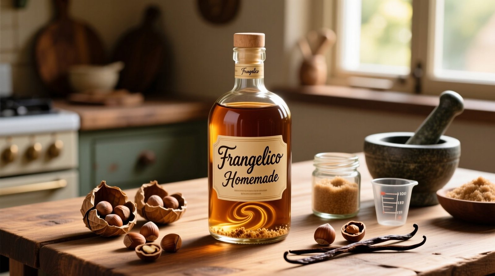 DIY Hazelnut Liqueur Recipe: Homemade Frangelico for Cocktails