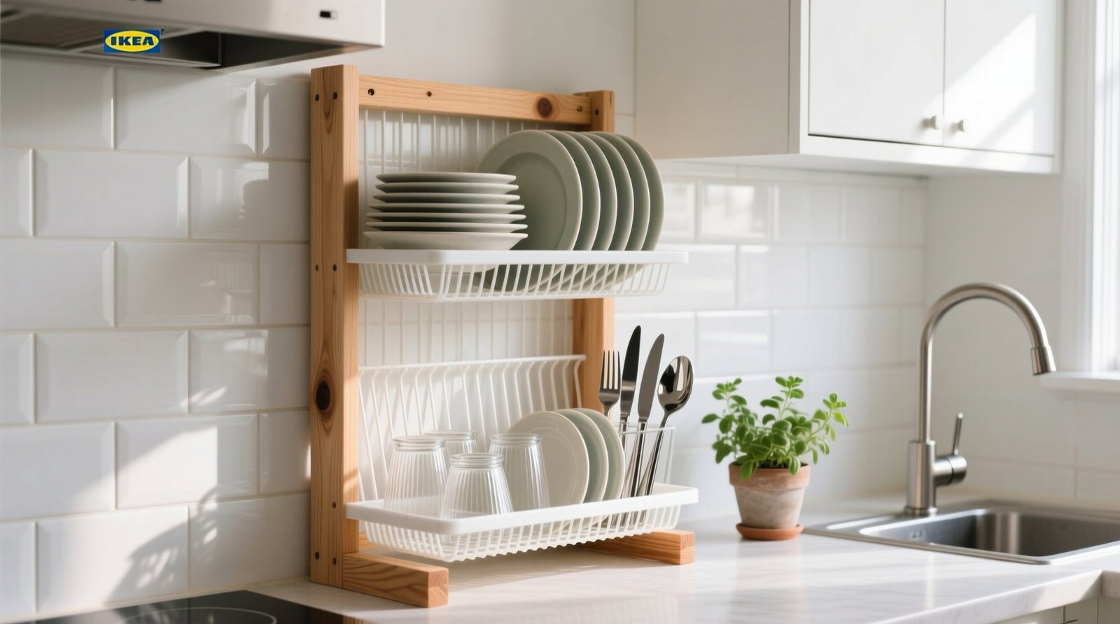 Diy ikea vertical dish drainer science backed build safety guide.jpg