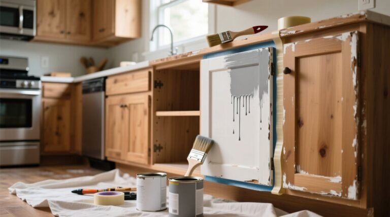 Diy painting kitchen cabinets science backed prep paint system.jpg