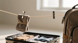 Diy rubber band travel clothesline science backed drying protocol.jpg