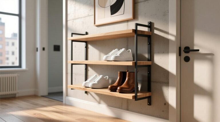 Diy shoe racks science backed designs for long term footwear care.jpg