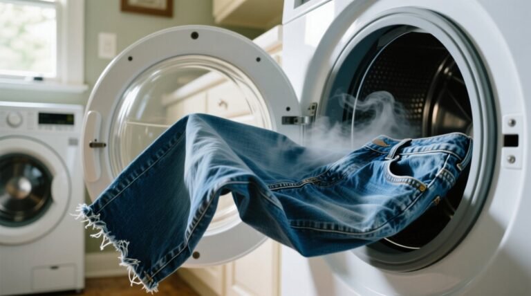 Do jeans shrink in the dryer yesheres exactly how how to stop it.jpg