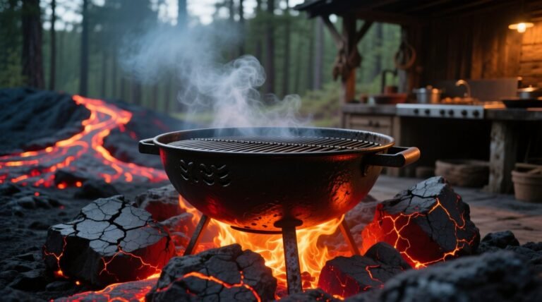 Do not use lava rocks to give your grill a mega heat boost.jpg