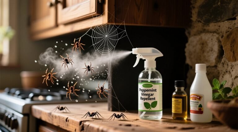 Do peppermint oil vinegar deter spiders science backed eco cleaning guide.jpg