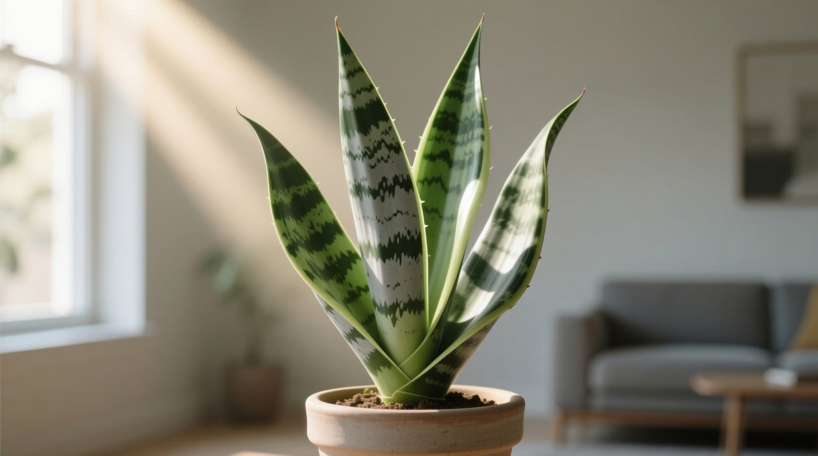 Does a snake plant need sunlight yesbut not direct intense light.jpg