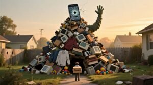 Donate your old stuff before it becomes a giant pile of clutter.jpg