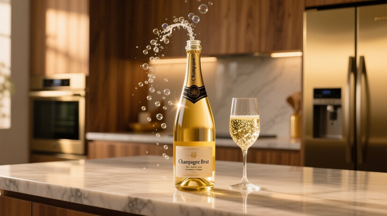 Don’t Store Your Leftover Champagne in the Fridge