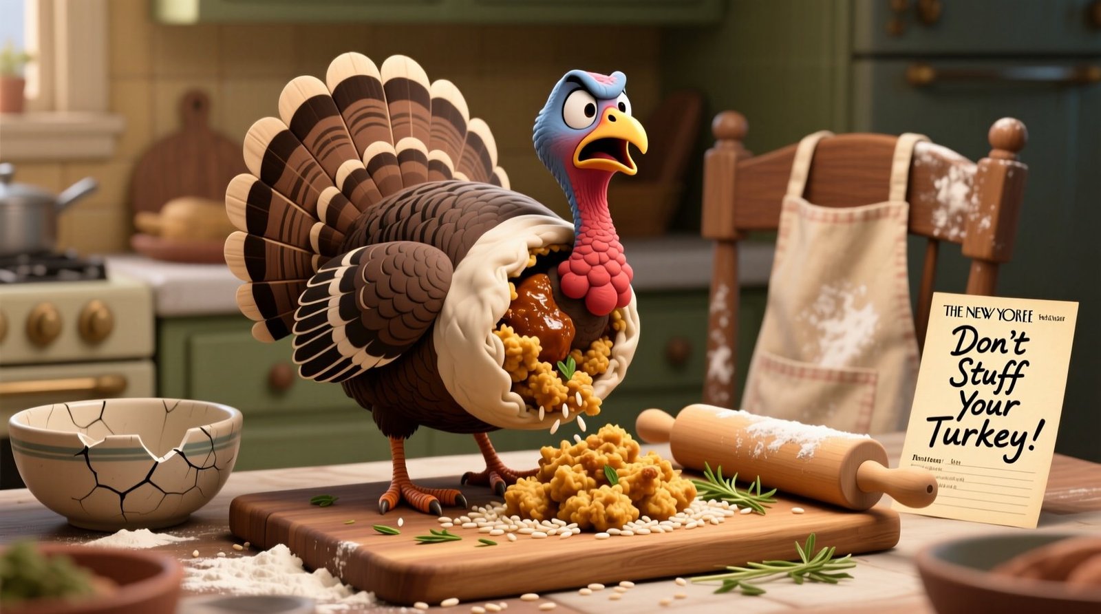 Dont stuff your turkeyput cooked stuffing in while th.jpg