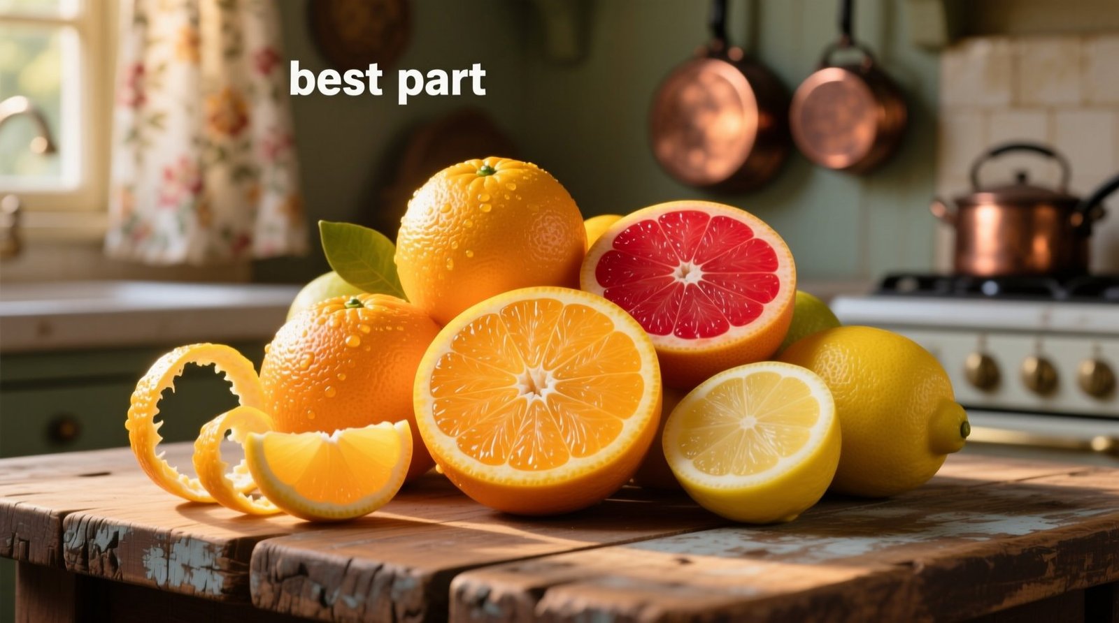 Don’t Throw Away the Best Part of Your Citrus Fruits