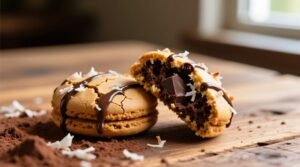 Double chocolate coconut macaroons flourless recipe flourless foolproof.jpg